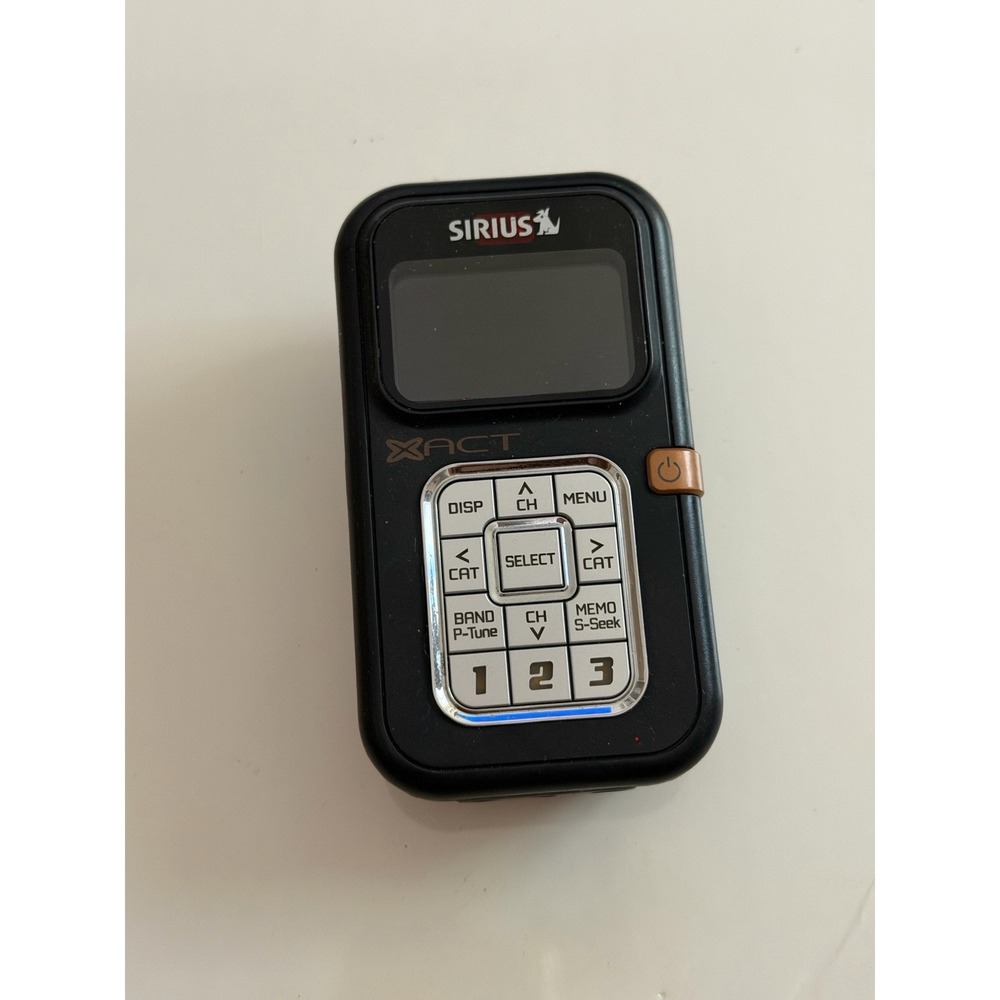 Used All‎ Sirius XACT XTR2 SIRIUS Satellite Radio Untested